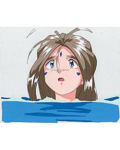 AMG-040 anime cel Belldandy after their boat their boat capsizes OVA Ep. #2  $199.99