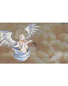 AMG-535 Skuld sings with her angel (ONLY ANGEL ON CEL) - Ah My Goddess Movie anime cel $299.99
