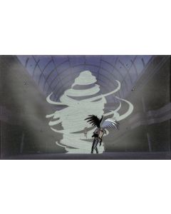AMG-567 Belldandy out of control MATCHING BACKGROUND - Ah My Goddess Movie anime cel $119.99