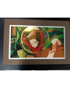 Ghibli Print Arrietty - Licensed Ghibli print (27 x 42 cm) for " Secret of Arrietty" from 2016 calender (Matte not included!!)