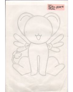 CCS-hanken01 - Card Captor Sakura Kero hanken sketch
