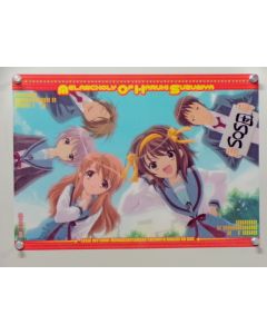 Haruhi01-PL-POS - Haruhi plastic poster - (Approx. 12" x 16.5")rolled  NM condition