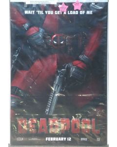 DEADPOOL US Teaser (style B) DS Theatrical Movie Poster (28" x 40")