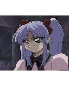 Nadesico-159 - Ruri -   anime cel w/matching background