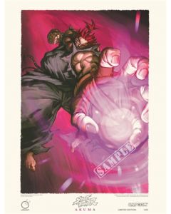 Street Fighter Limited Edition Print AKUMA