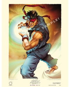 Street Fighter Limited Edition Print DARK RYU