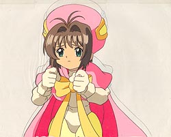 Original Cardcaptor Sakura Anime Cel