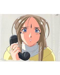 AMG-071 anime cel Belldandy talking to God from OVA $399.99!!