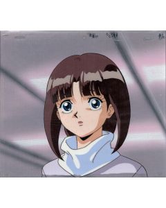 GundamX-36 - Gundam X anime cel (matching background)