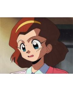 NukuNukuOVA-33 -  anime cel w/matching background