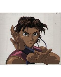 Street Fighter-01 - Street Fighter anime cel